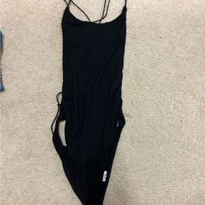 by the way. Classic Black Bodysuit